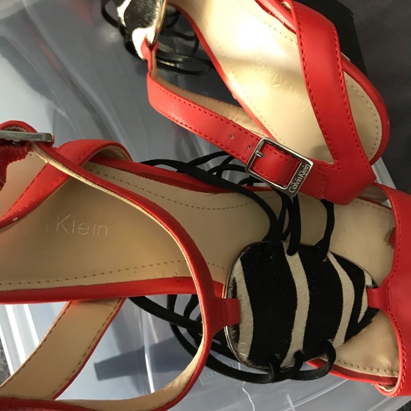 Alvin Klein leather wedge - Picture 7 of 9